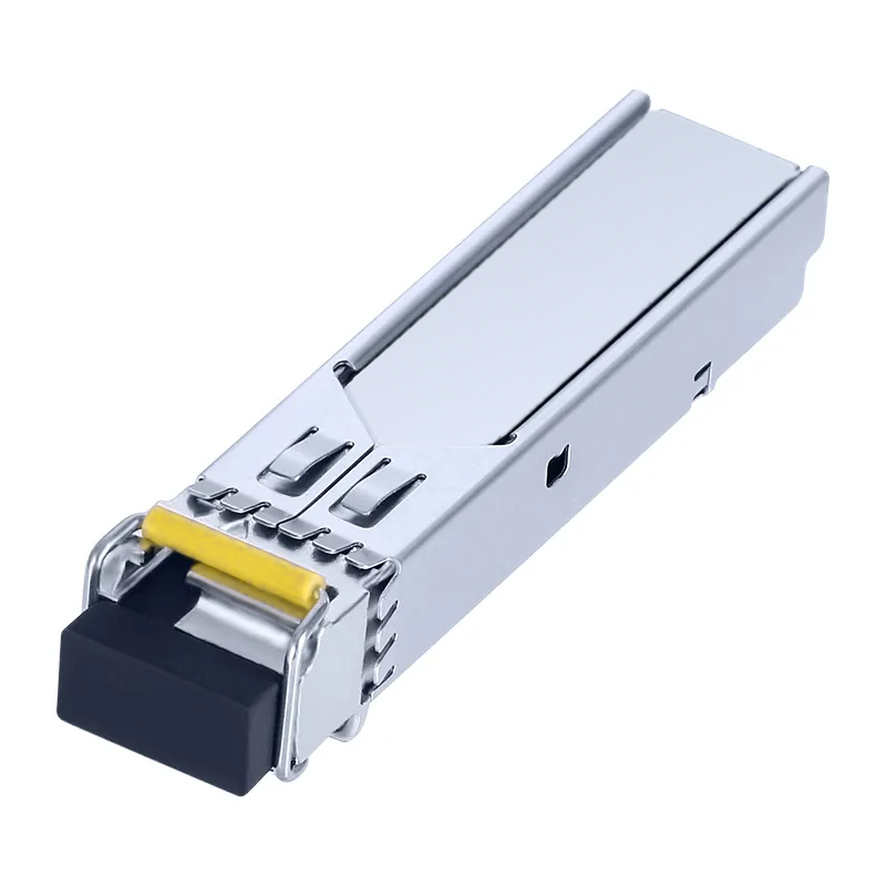 GLC-BX-D-80KM compatible 1000BASE-BX SFP, 1550nm TX (yellow)