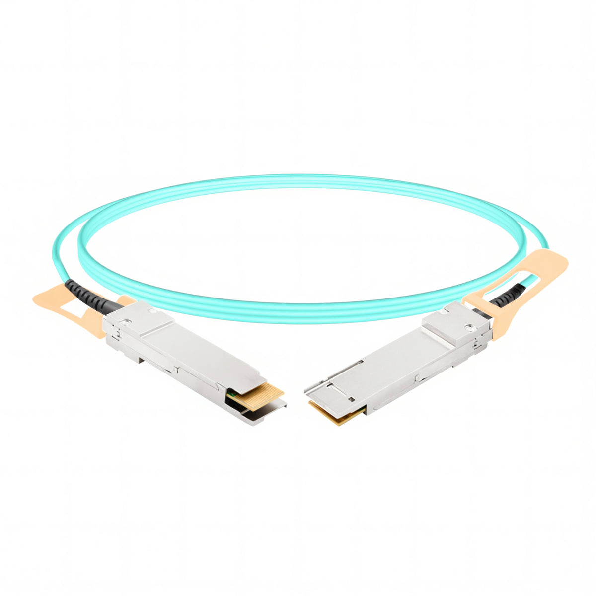 AOC-D-D-400G-7M compatible 400G QSFP-DD active optical cable, 7M