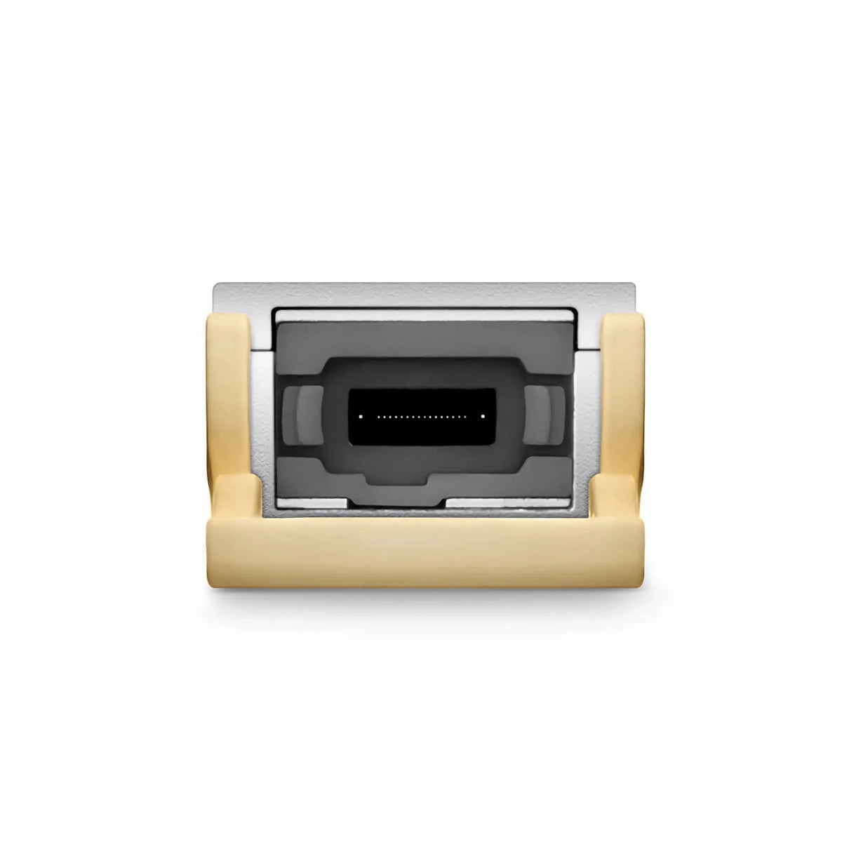 980-9I530-00W000 compatible transceiver front view, MPO-16 connector