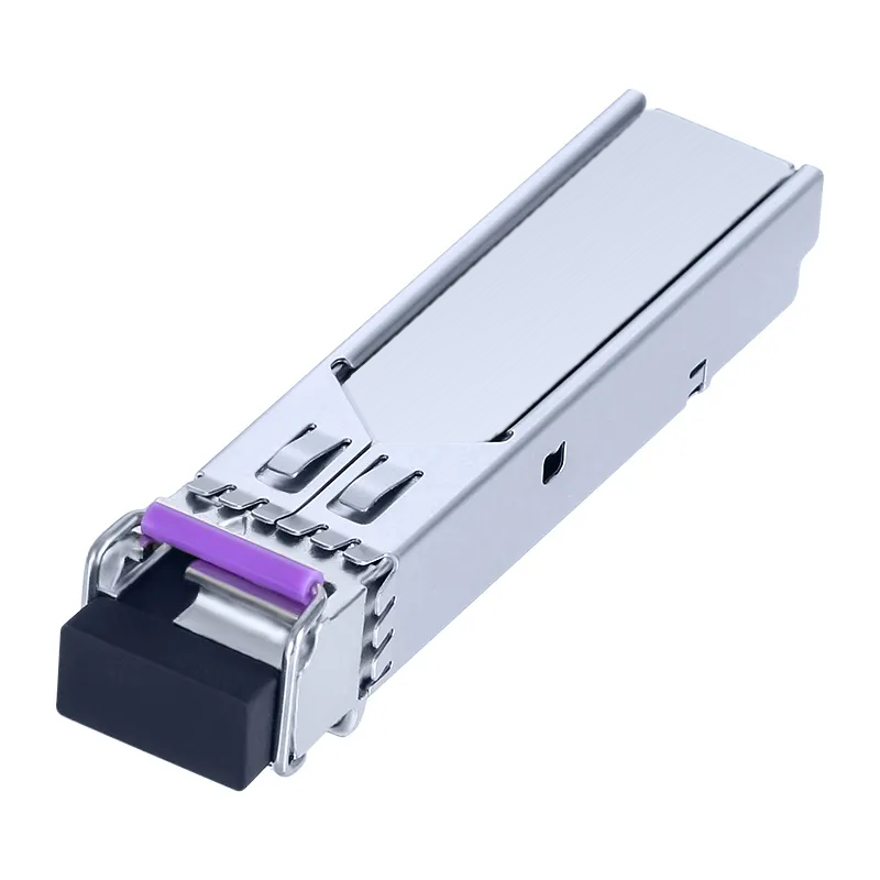 E1MG-BXD compatible 1000BASE-BX SFP, 1490nm TX (purple)