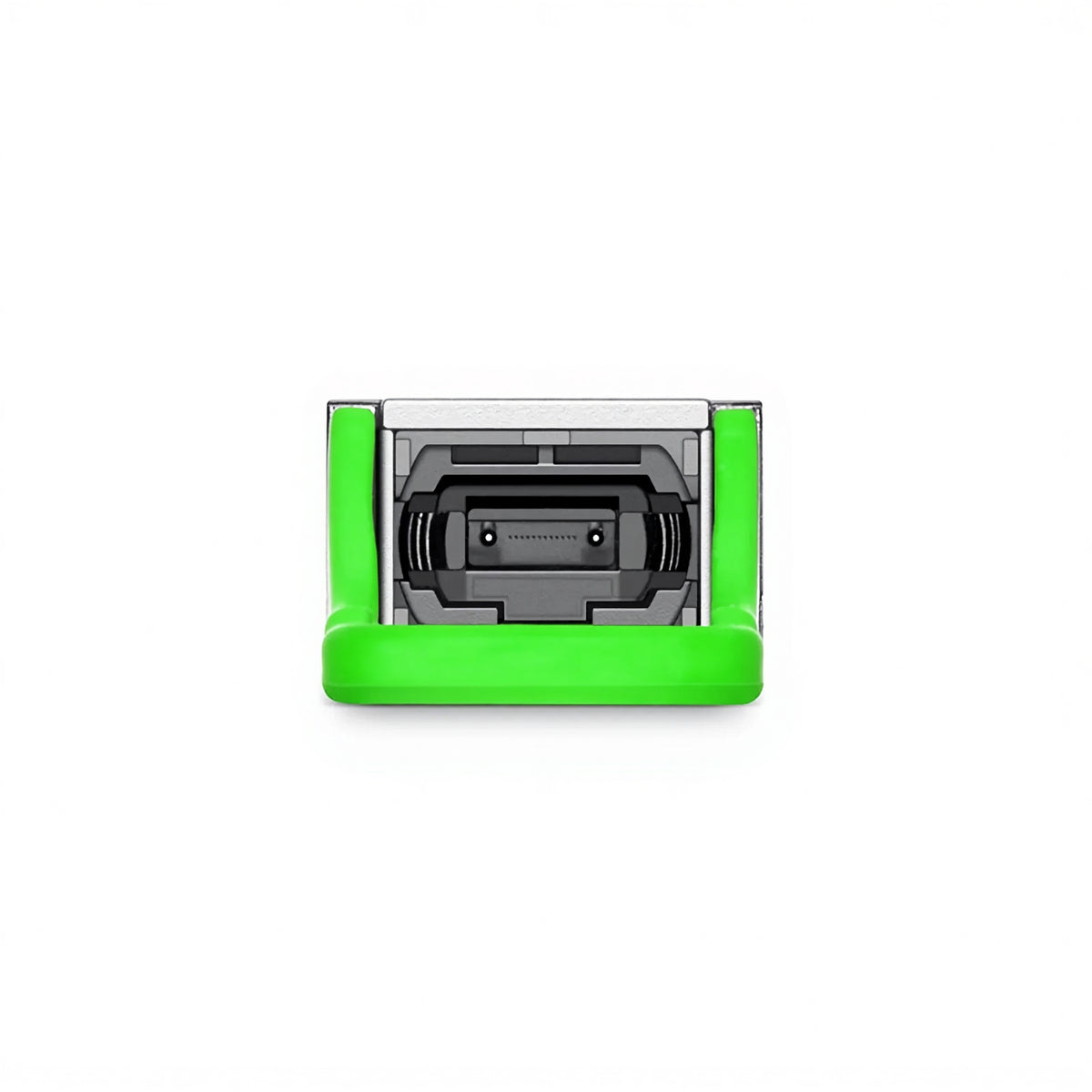 QDD-400G-XDR4 compatible transceiver front view, MPO-12 connector